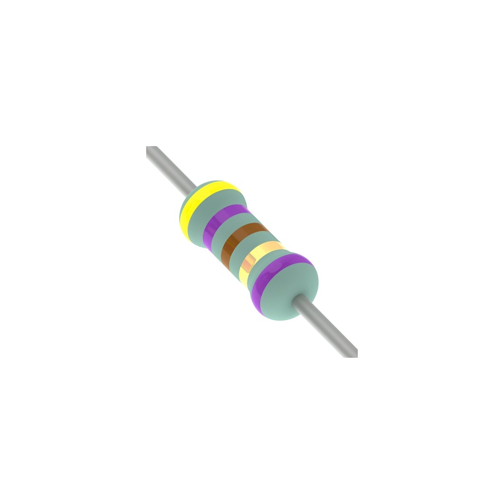 YAG1216CT-ND Resistencia Axial 470 OHM 5% 5W