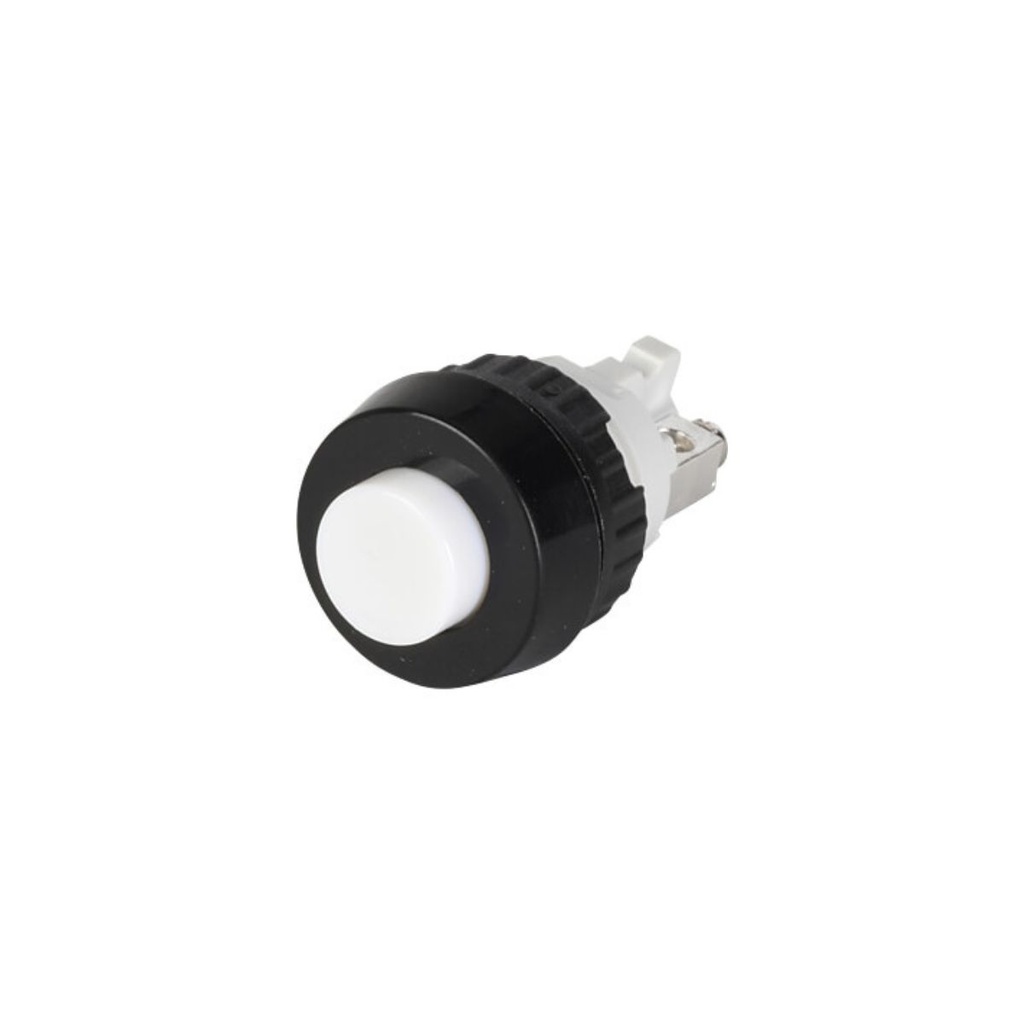 1.10.001.001/0205 Interruptor pulsador blanco SPST-NO 0.7A 250V