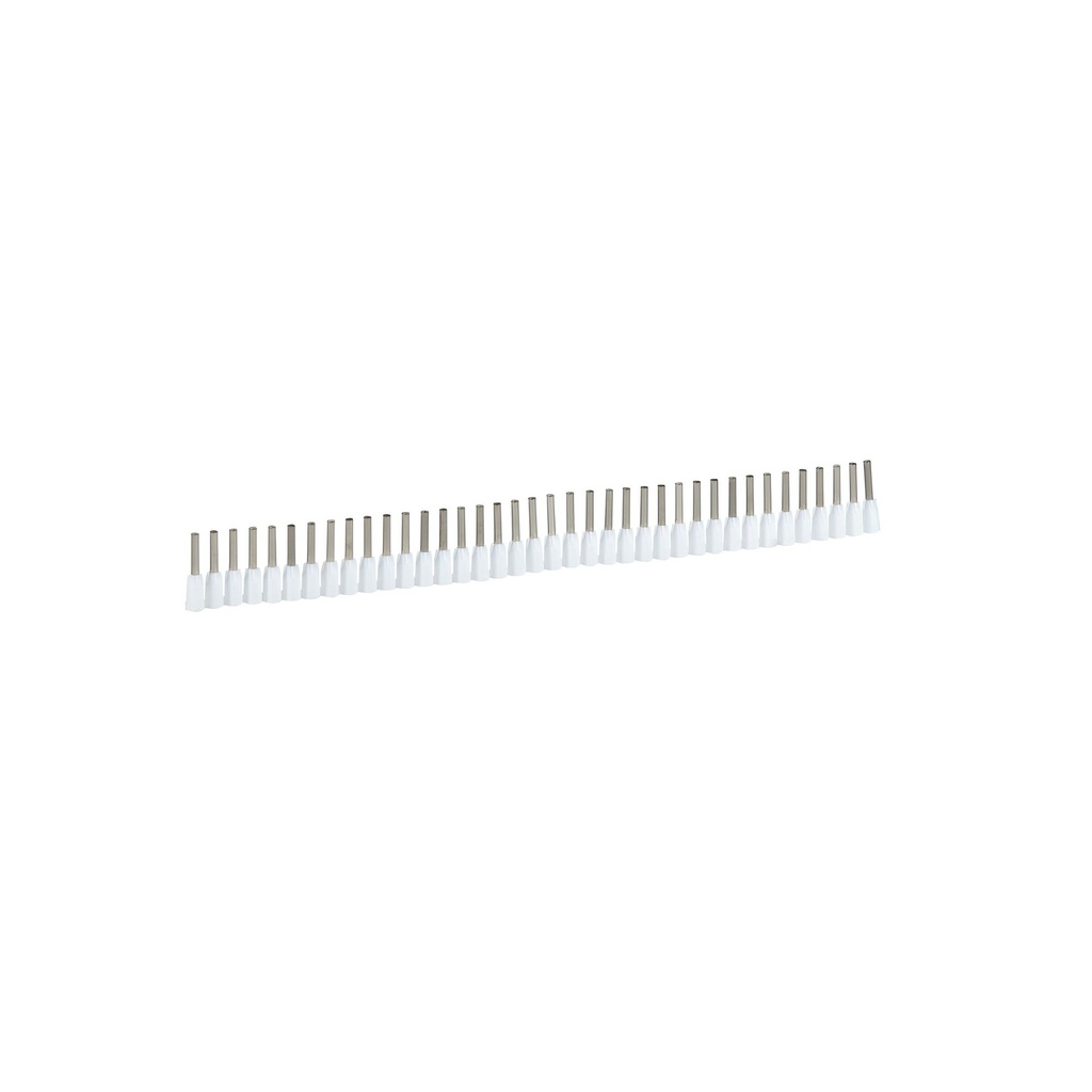 0 376 61 Single White Ferrules STARFIX 0,5mm²