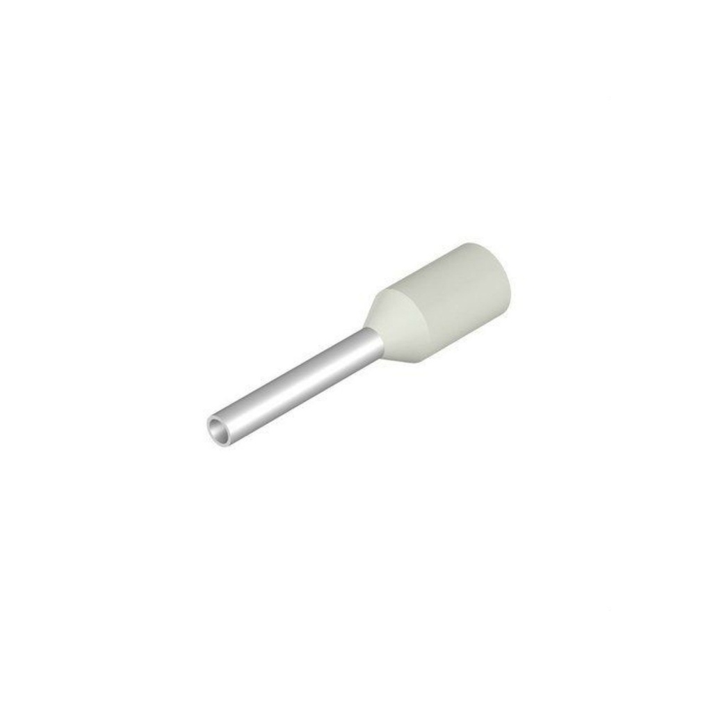 TE-0.50 Puntera Aislada Blanca 0.50mm² 20 AWG 14mm