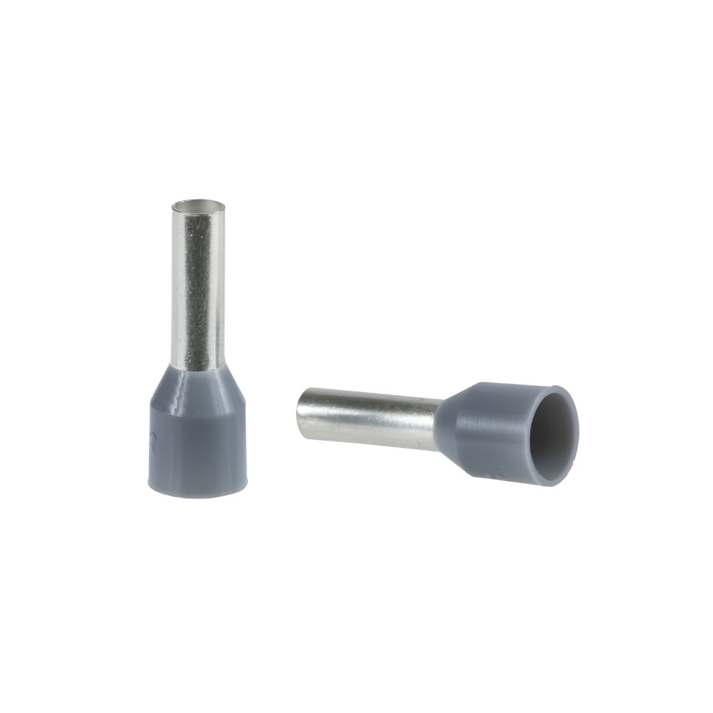 TE-2.50 Puntera Aislada Gris 2,50mm² 14 AWG 14mm