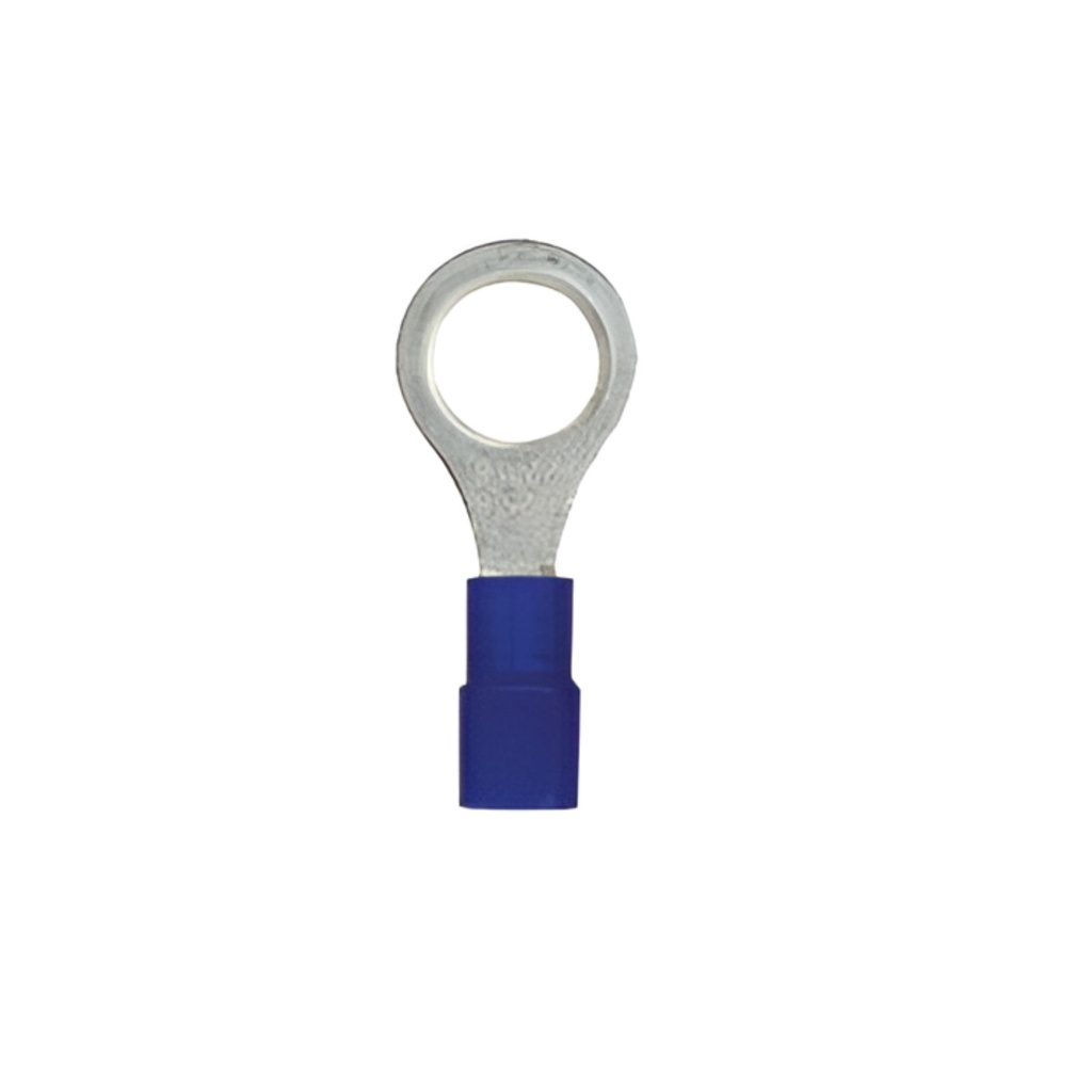 EF-25053 Round Blue Insulated Terminal 1.50-2.50mm² 16-14 AWG D=5.3mm