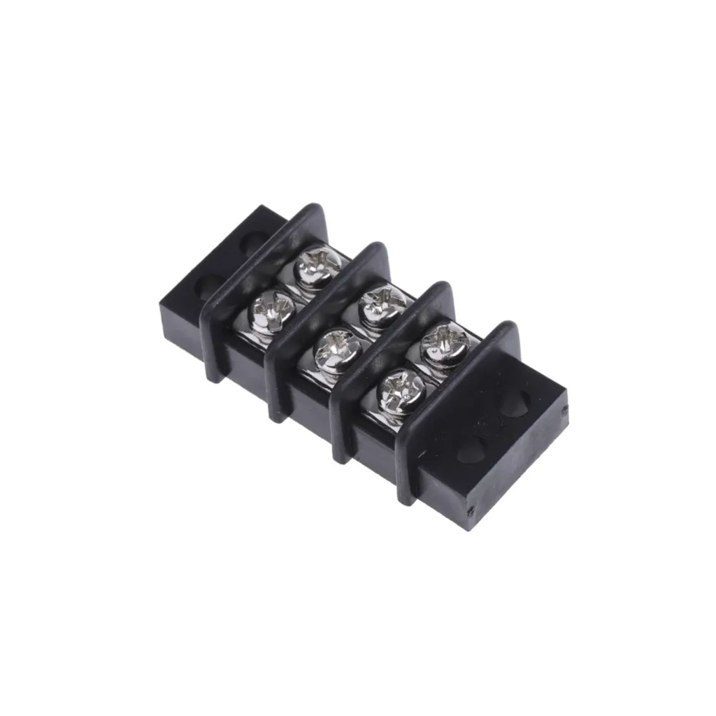 763-8129 3 Poles Double Row Terminal Block 12 AWG 750V