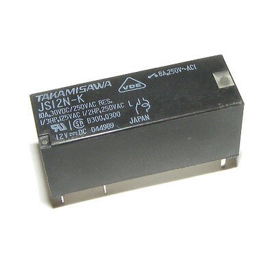 JS12N-K Reles 8A 12VDC