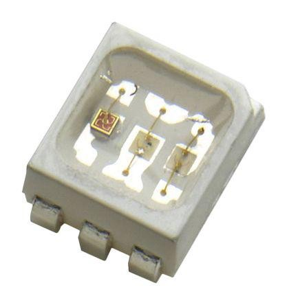 NSSM016CT LED SMD Azul/Verde/Rojo PLCC-6