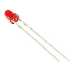 HLMP-1301 LED Rojo 3mm 1.9V 635nm