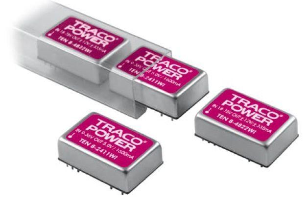 TEN8-2423WI Converter DC/DC 15V 8W