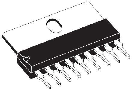 TDA8139 IC SIP-9 Linear Reg STM