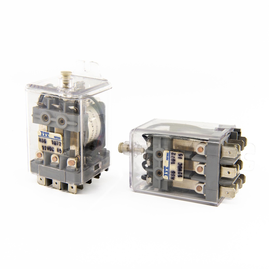 RS6-12VDC Relé enchufable de 11 pines, bobina de 220V