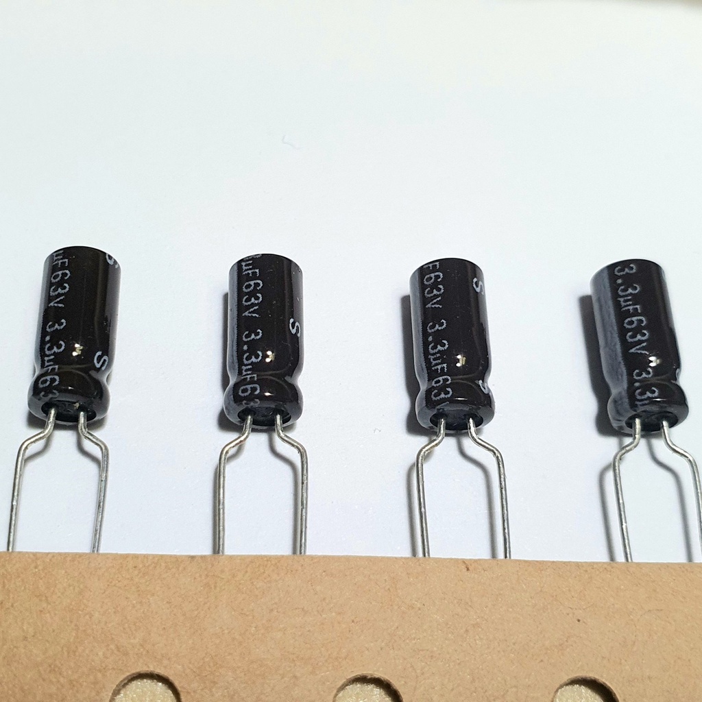 STX1J3R3M0511AA Condensador Electrolítico Radial 3.3uF 63V