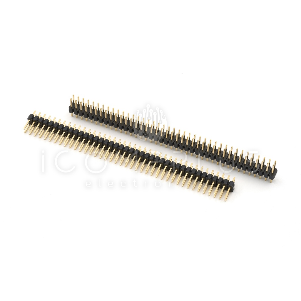 TIRP2X40R Tira de pines Macho 2x40 recto 80 pines