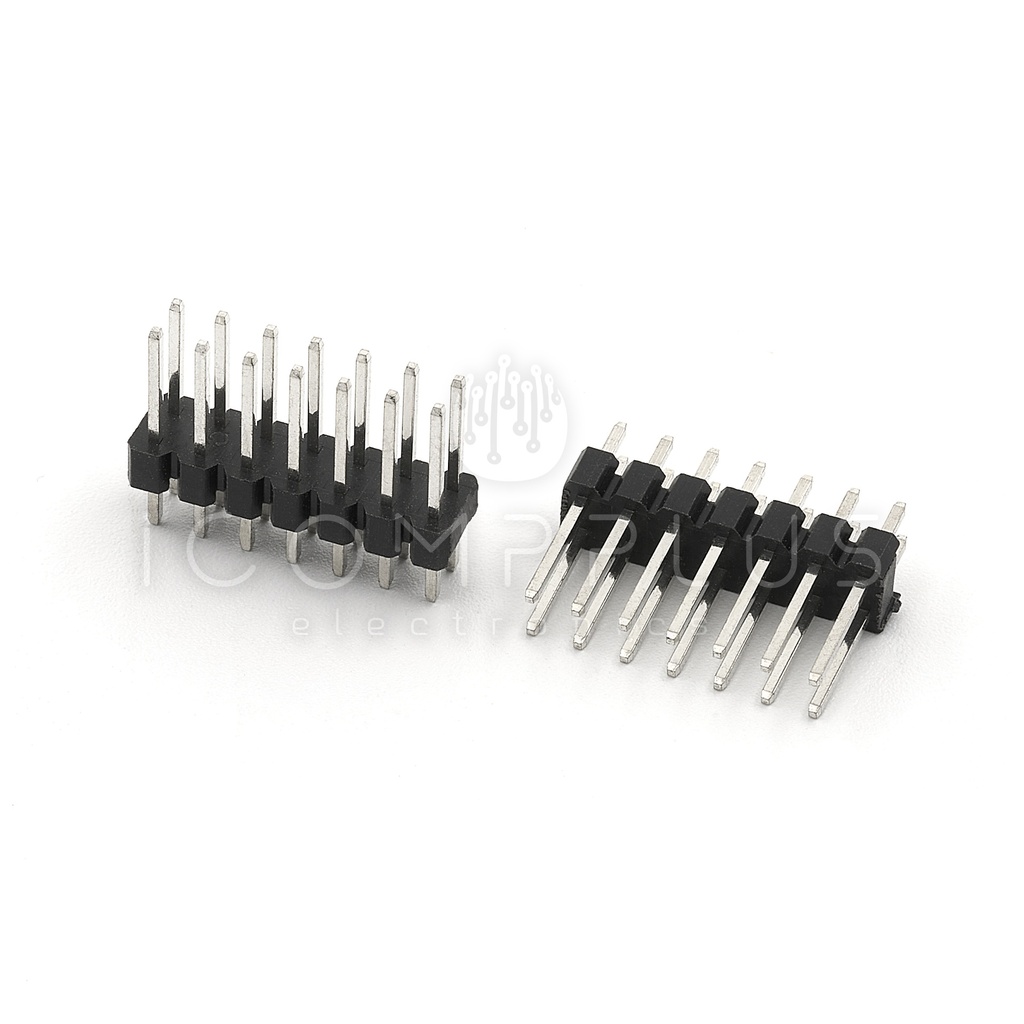 TIRP2X7R Tira de pines Macho 2x7 recto 14 pines