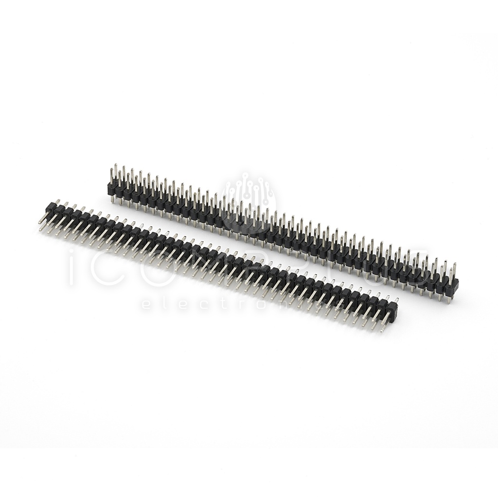 PHB-2X40ST Tira de pines Macho 2x40 recto 80 pines