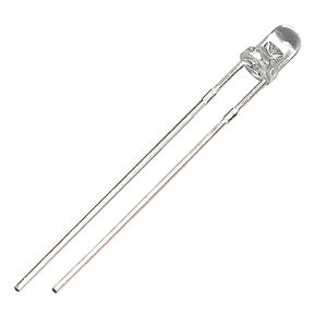 330MR2C LED Rojo 3mm 3000mcd