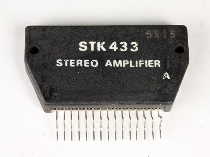 STK433 IC Hybrid Stereo Amplifier