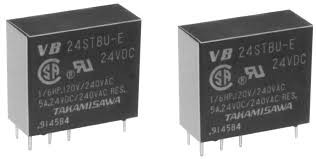 VB-12SMCU-5 Rele Electromecánico DPST-NO 5A 12VDC