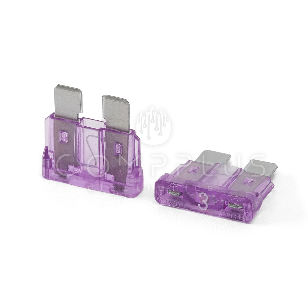FCR3A32V Fusible de Coche 3A 32V 19mm