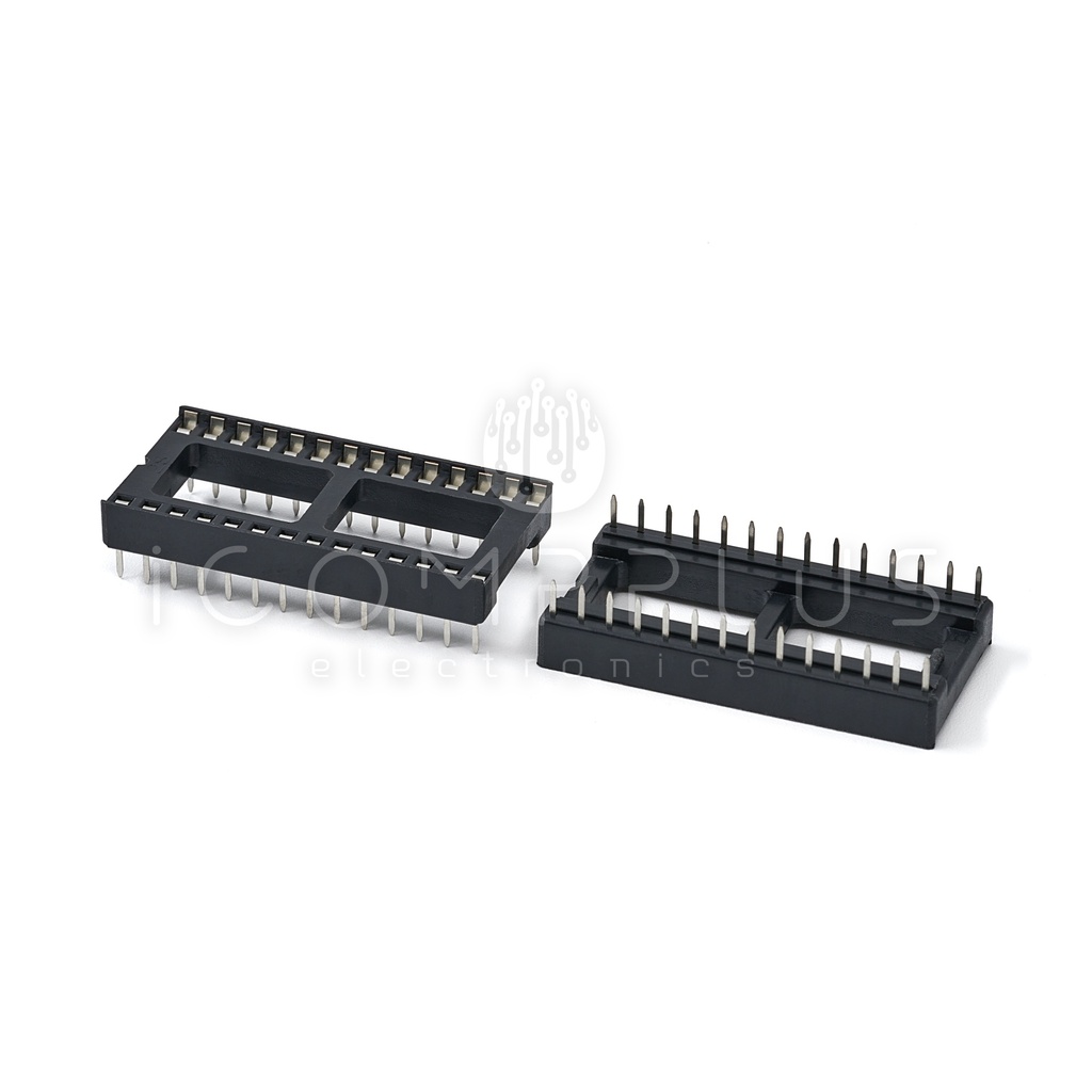 ZOC28DC28A Socket DIP-28 Wide Double Contact Through Hole