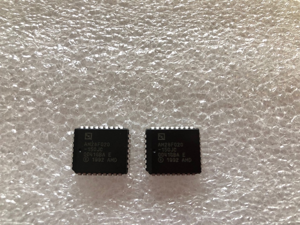 AM28F020-150JC IC PLCC32 MEMORY PROM 256Kx8 12V 150ns