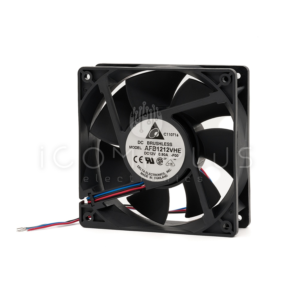 AFB1212SHE-F00 Ventilador Axial 12V 53dB 120x120x38mm