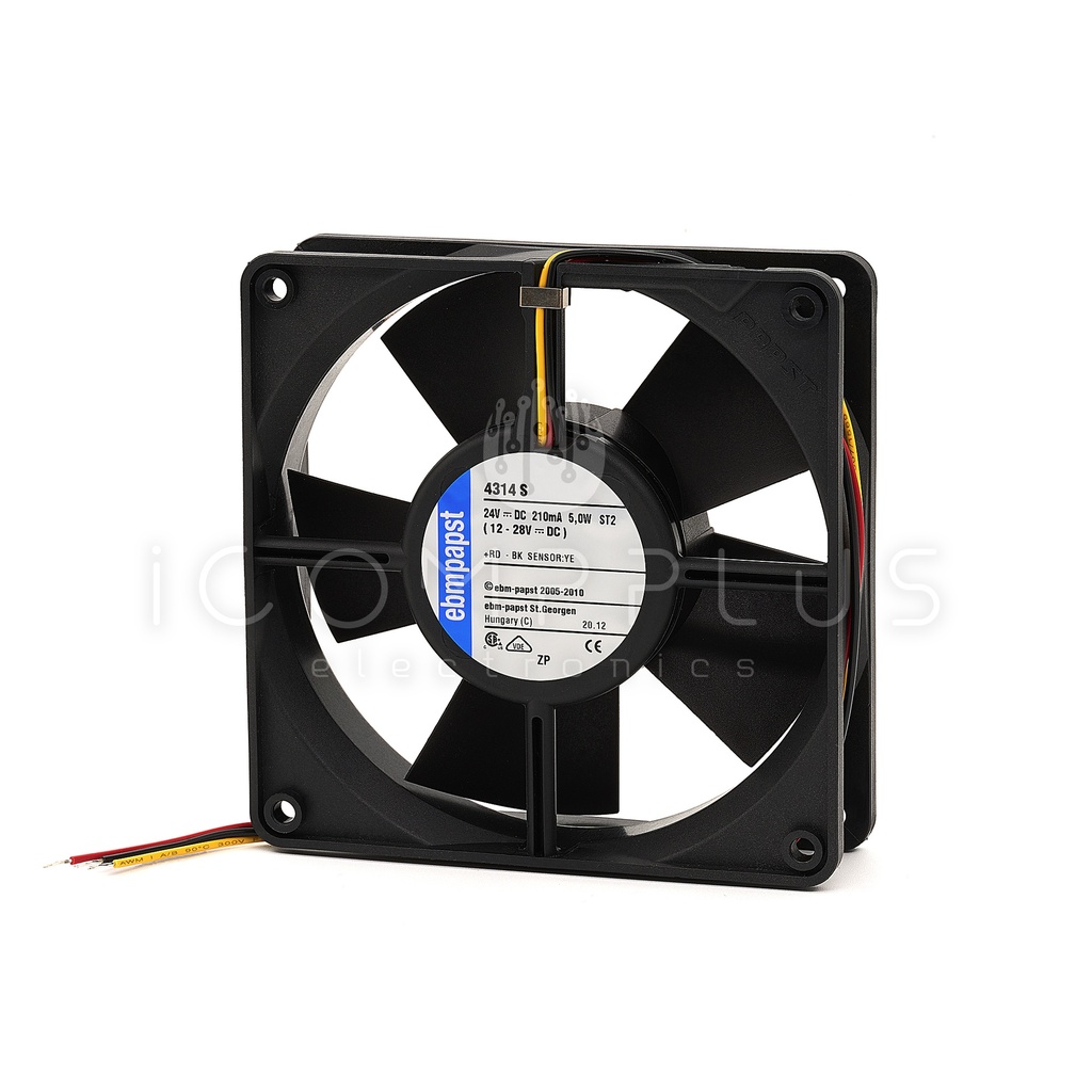 4314S Ventilador Axial 24V 45dB 119x119x32mm