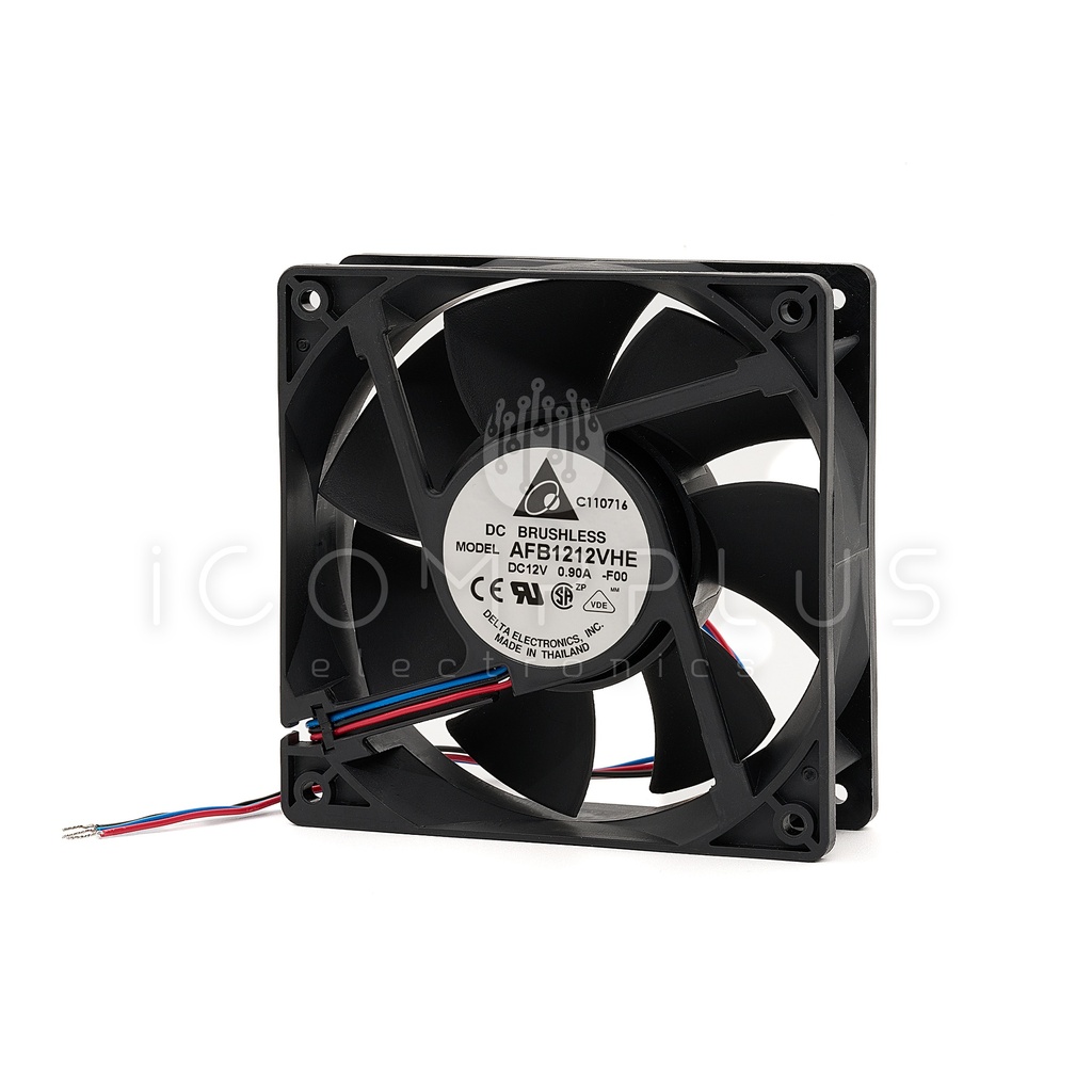 AFB1212VHE-F00 Ventilador Axial 12V 51dB 120x120x38mm