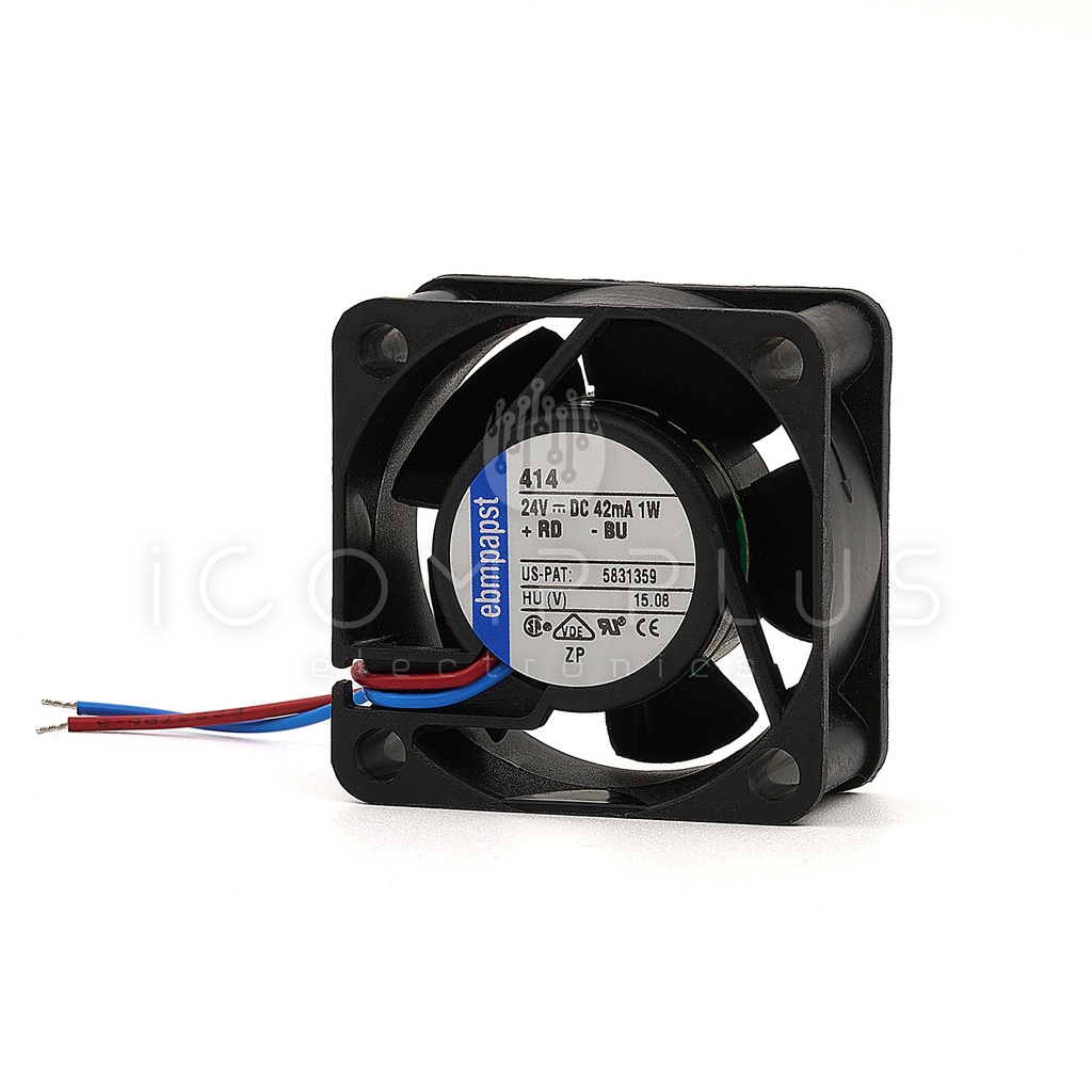 414 Ventilador Axial 24V 18dB 40x40x20mm
