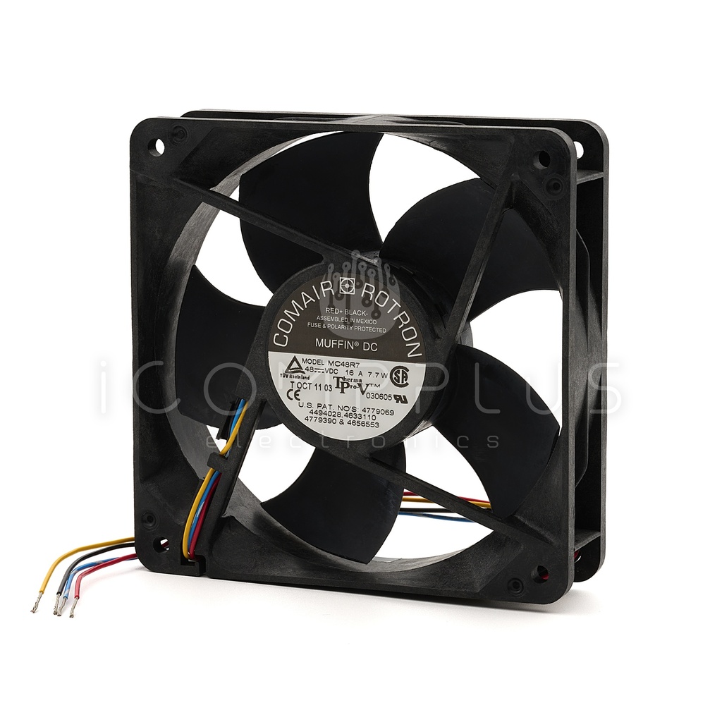 MC48R7 Ventilador Axial 48V 0.16A 7.7w 120x120x32mm