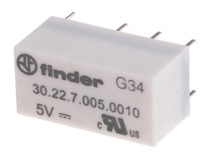 30.22.7.005.0010 Relé Señal DPDT 5VDC 2A