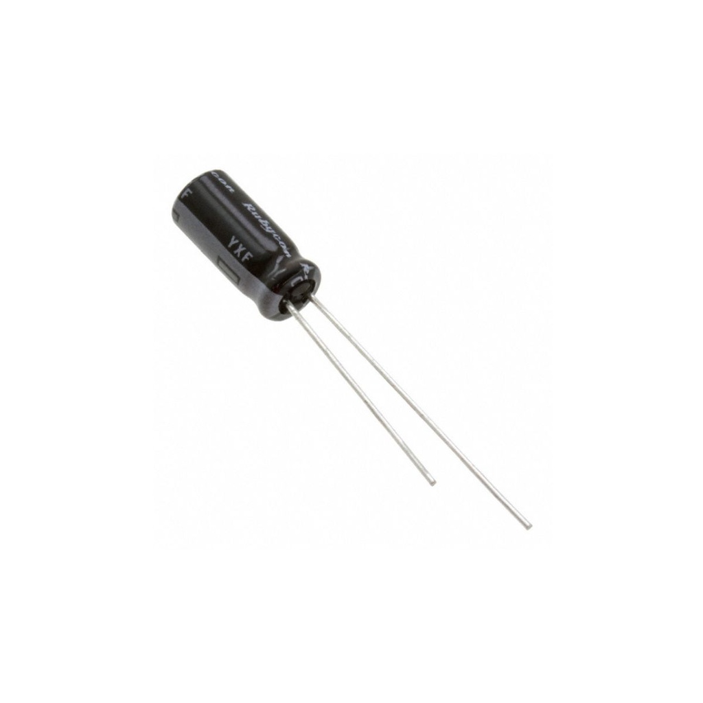CE1UG106 Condensador Electrolítico Radial 100uF 50V