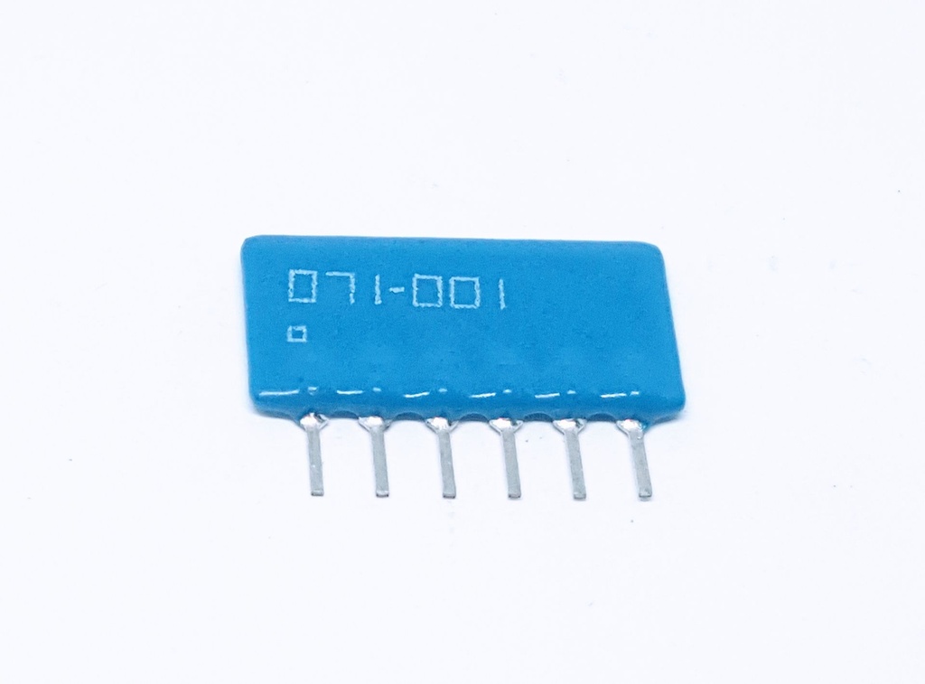 071-001 Resistor SIP-6