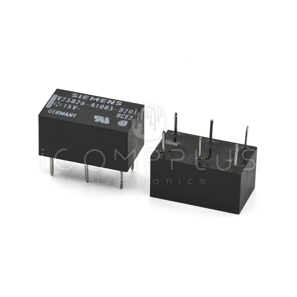 V23026-A1003-B201 Relé Señal 15VDC 1A