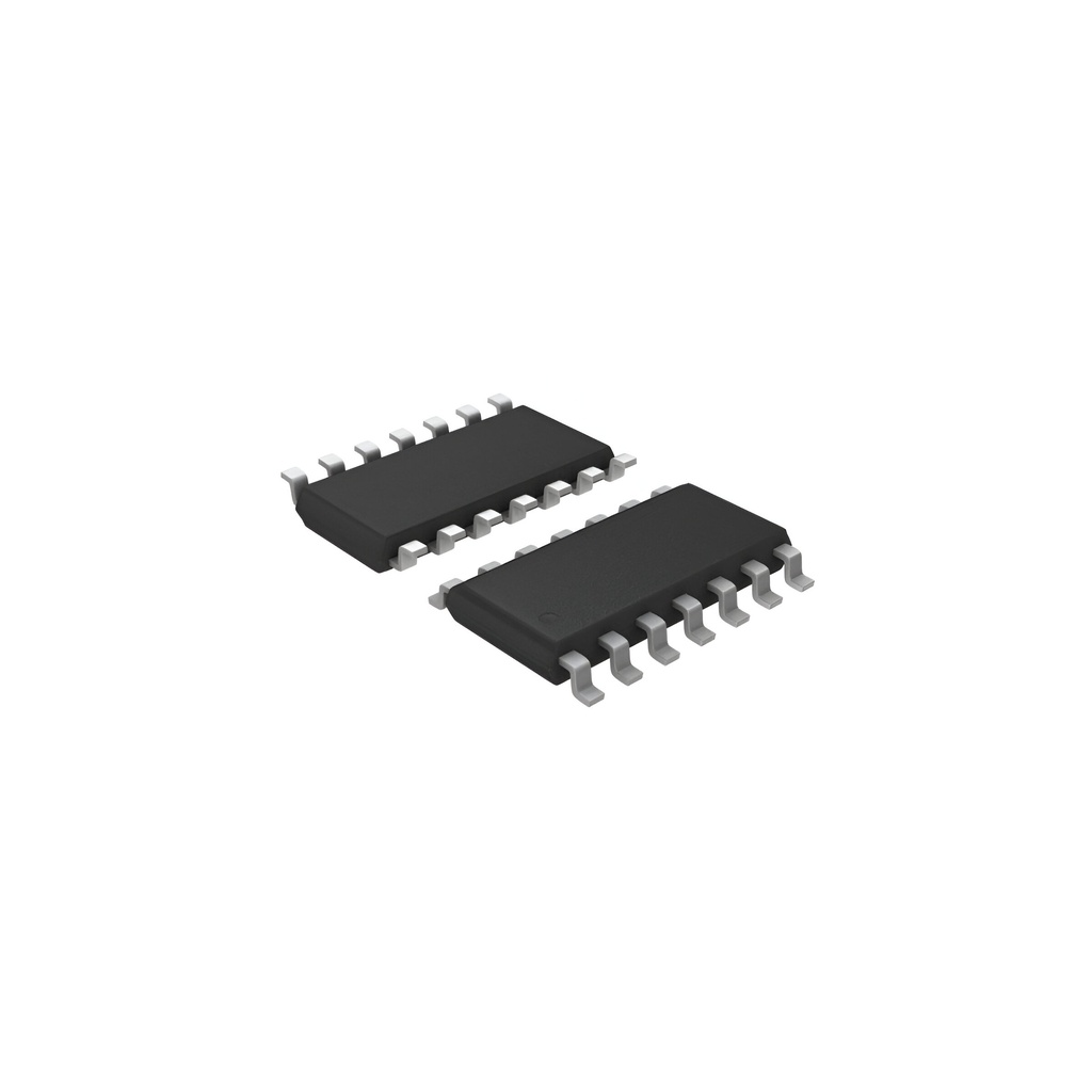 74HCT86D IC SOIC-14 Puerta lógica cuádruple de 2 entradas CMOS