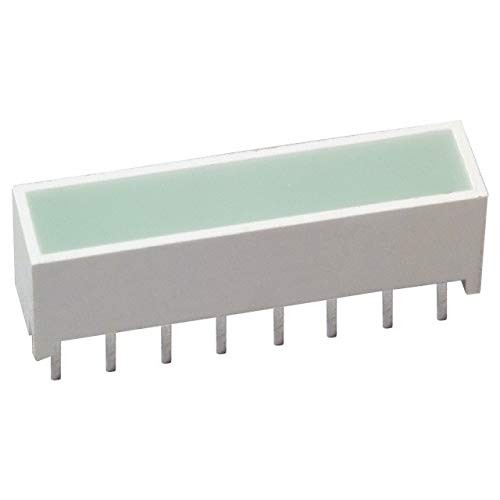HLMP-2550 LED SIP-8 Verde Light Bar Uni-Color 565nm