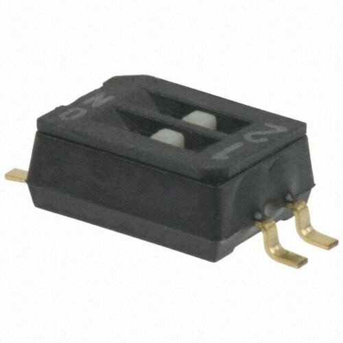 CHS-02TB Switch Slide DIP DPST SMD
