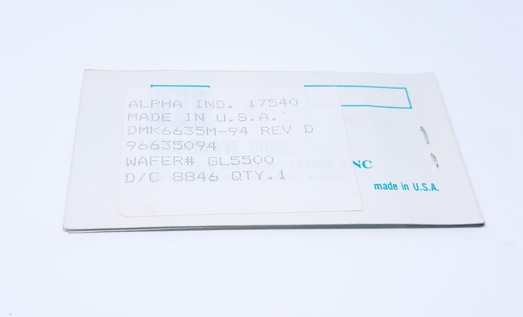 DMK6635M-94 Microwave Diode