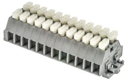261-104/341-000 Conector Terminal Strip 4 POS Clamp