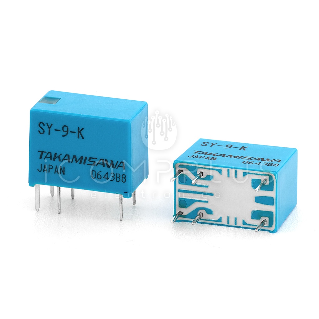 SY-9-K RELAY Electromechanical 9VDC 540Ohm 1A SPDT