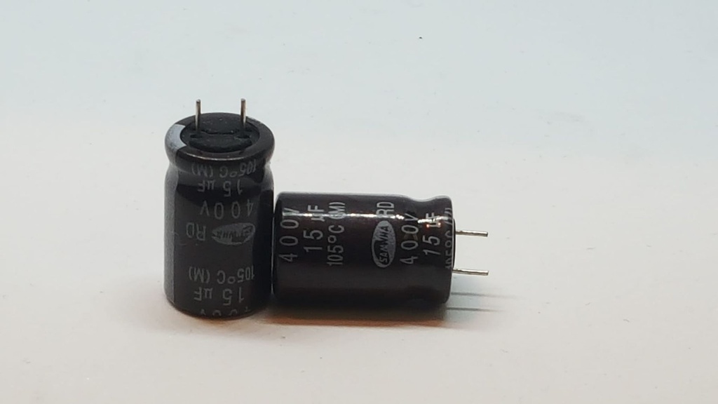 RD2G156M12020CB100 Condensador Electrolítico Radial 15uF 400V