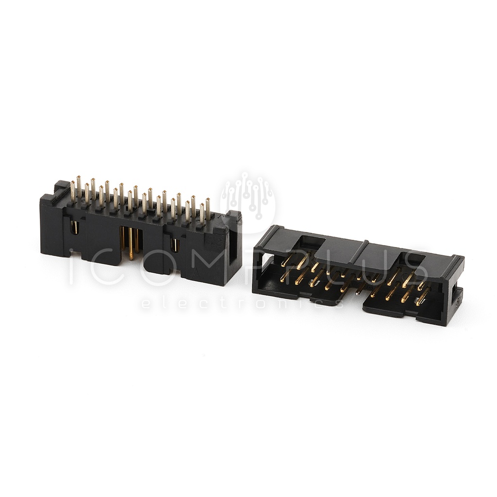N2520-6002RB Conector Header Shrouded 20 contactos 2.54mm