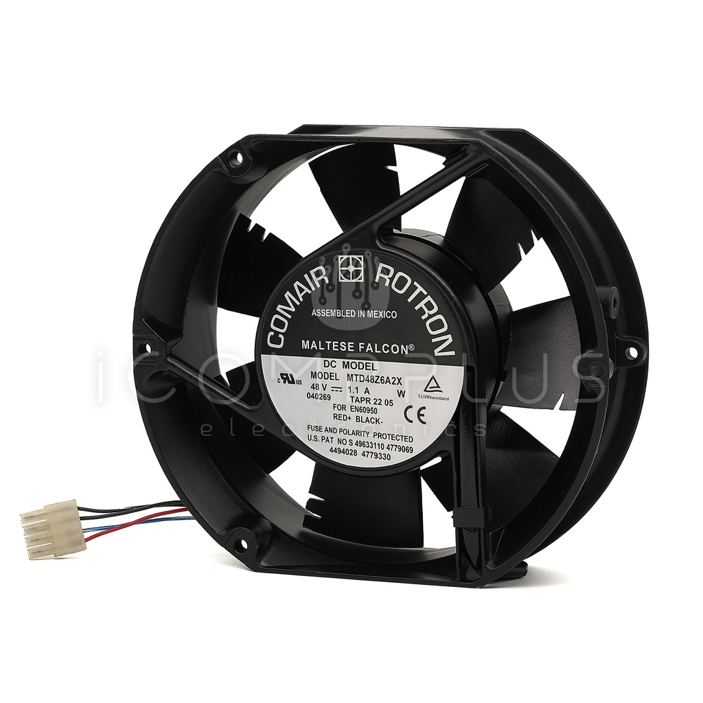 MTD48Z6A2X Ventilador Axial aluminio 48V 172x150x51mm COMAIR