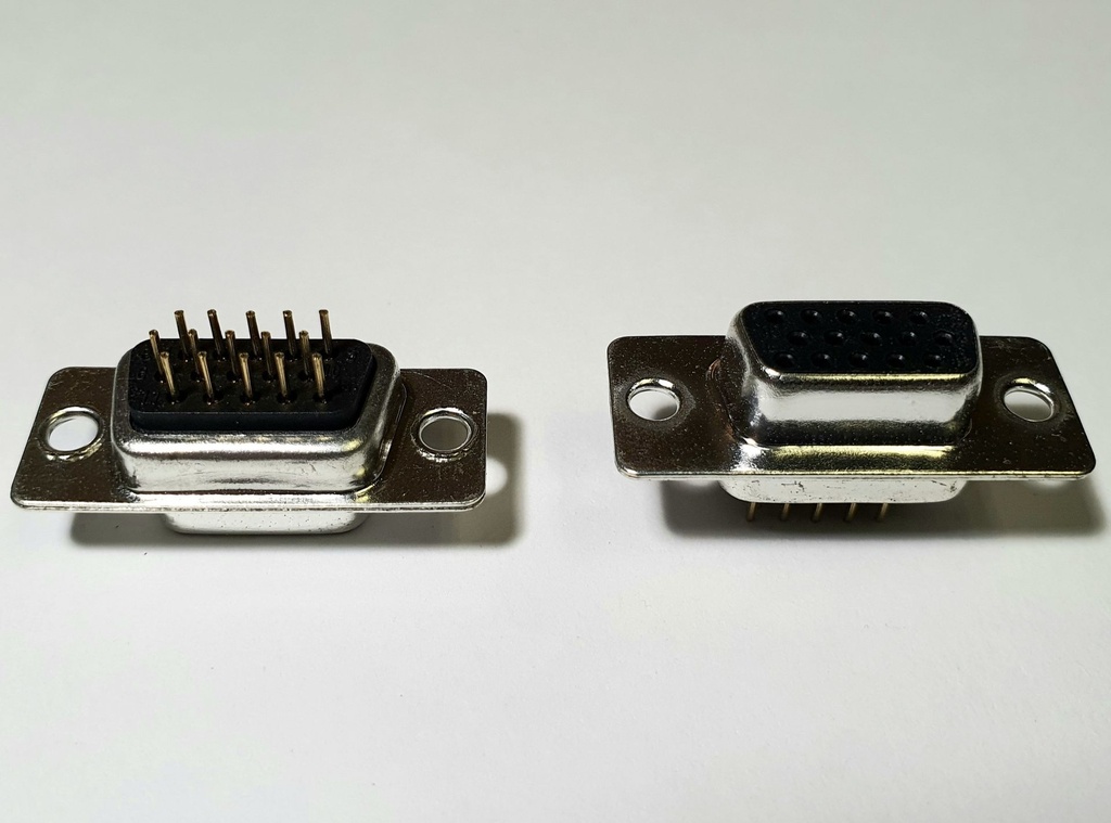 CSD15PN Conector sub-D Hembra 15 contactos soldar  ICOM