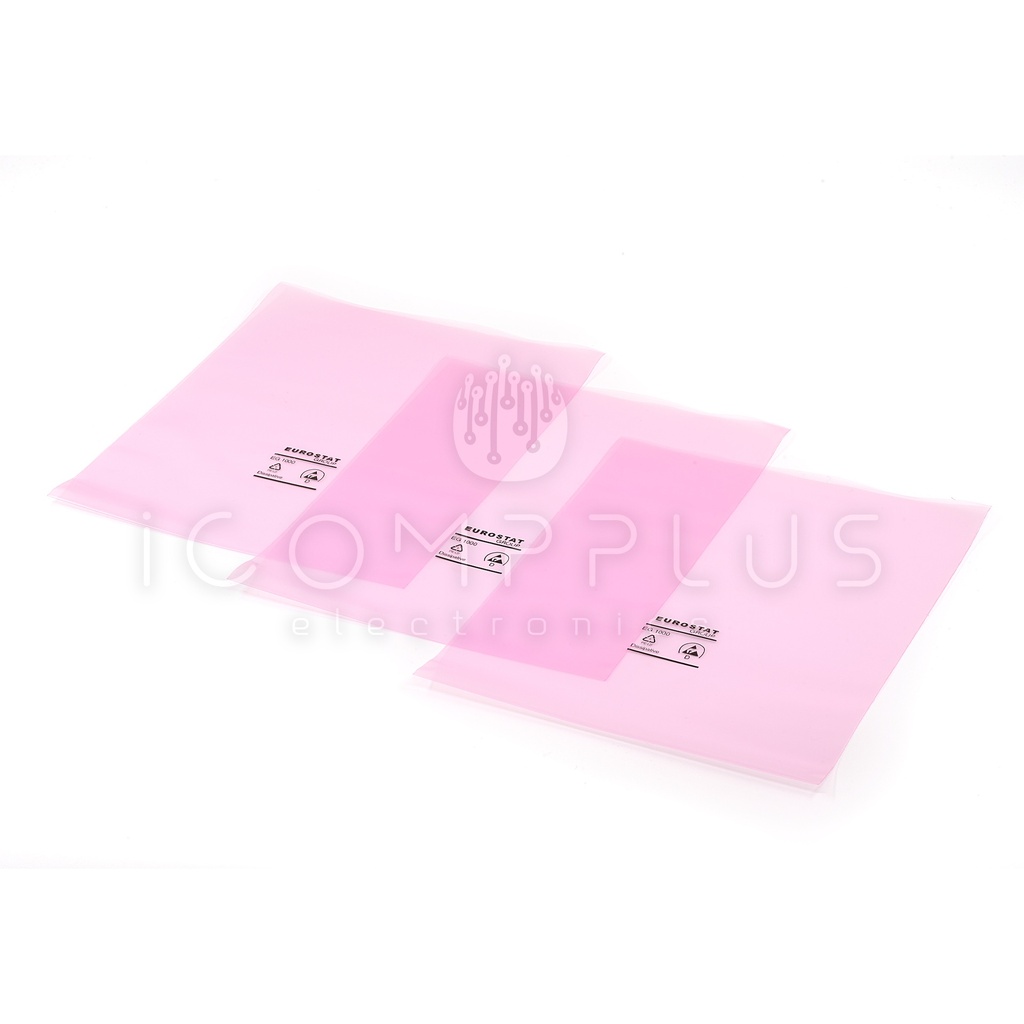 20-011-0810 Bolsa ESD Rosa sin Zip 203x254 90um