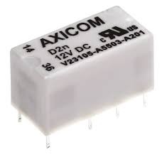 V23105A5503A201 Relay DPDT 3A 12VDC AXICOM
