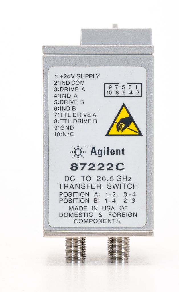 87222C  TRANSFER SWITCH 26.5GHZ