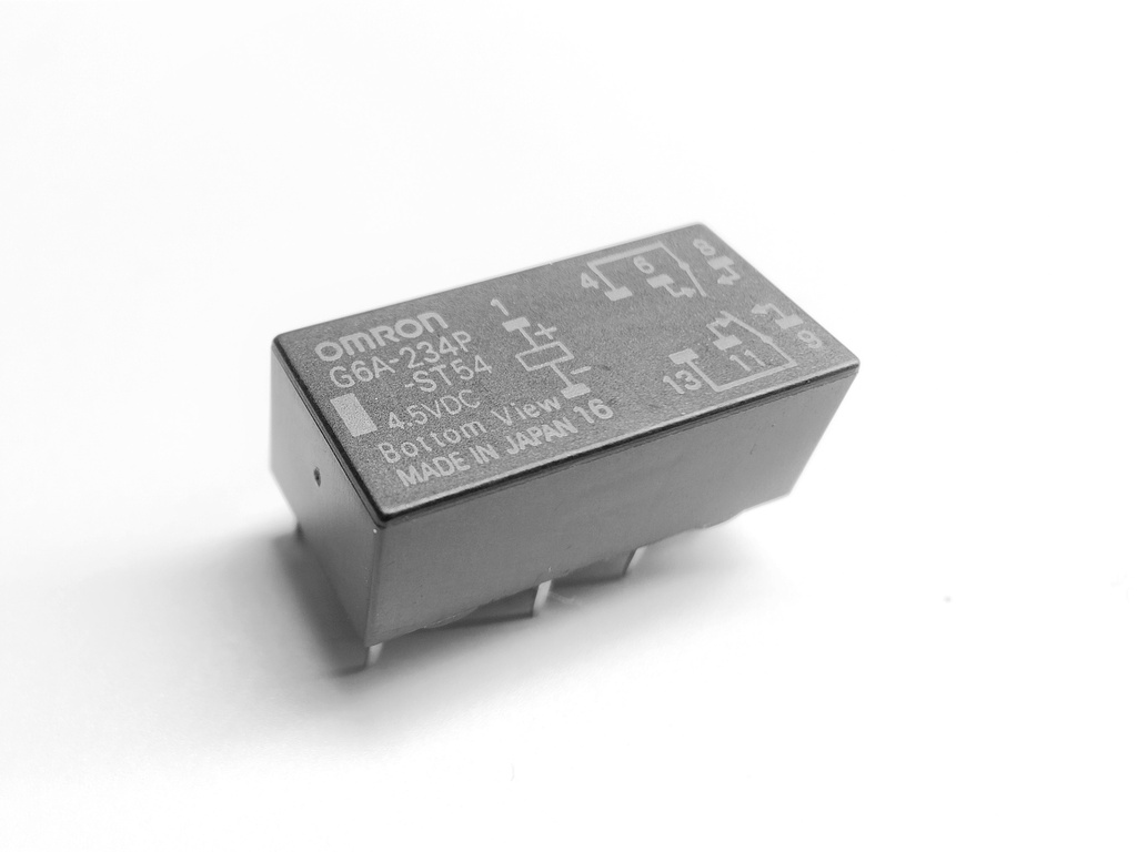 G6A-234P-ST54 RELAY DIP-8 4.5VDC OMRON