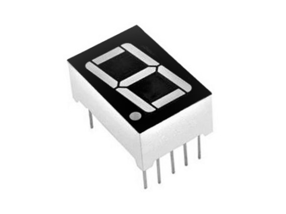 LDS-C406RI  DISPLAY-LED 7  SEGMENT RED 10.16MM Lumex Inc