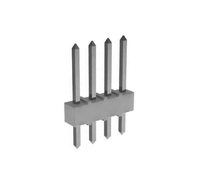22-03-2041 Terminal macho recto PCB 4 vas 2.54mm MOLEX