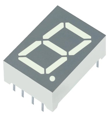 SA56-11GWA LED Display green 7 seg 10-Pin DIP