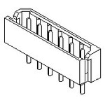 5267-06A-X Conn Shrouded Header (4 Sides) HDR 6 POS 2.5mm Solder ST Top Entry Thru-Hole